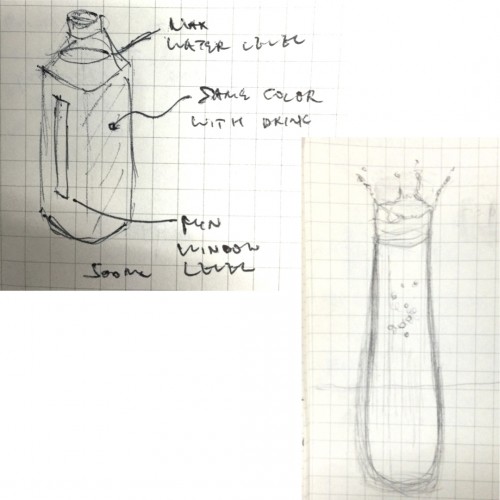 Dr pepper redesign sketch